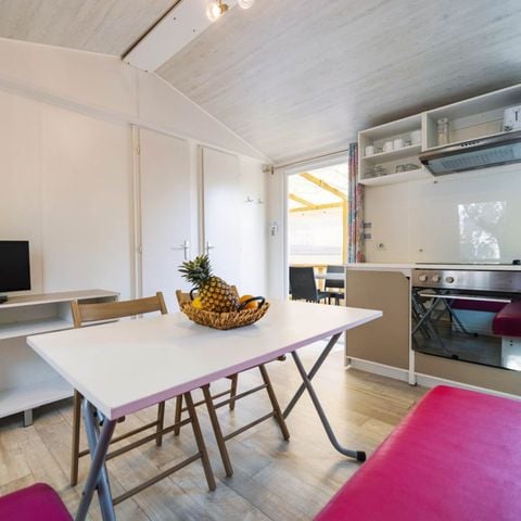Stacaravan 4 personen - 2 standaard slaapkamers