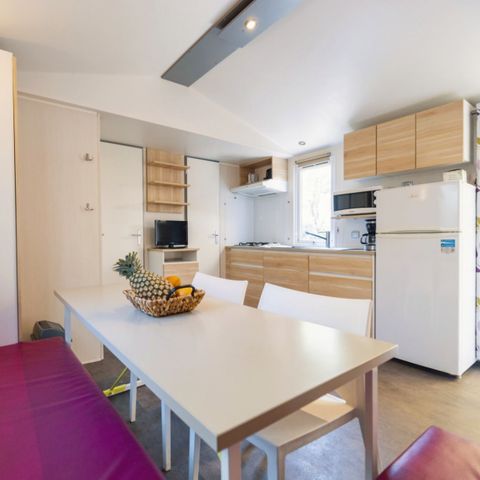 MOBILHOME 6 personas - 3 Habitaciones 6 Personas
