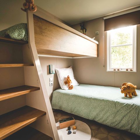 MOBILE HOME 6 people - Premium 32m² 3 bedrooms + Terrace + TV + dishwasher