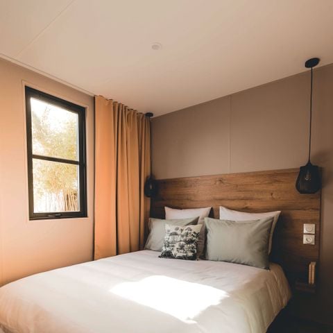 Mobile home 6 persons - Mobile home Premium 32m² 3 bedrooms + Terrace + TV + dishwasher