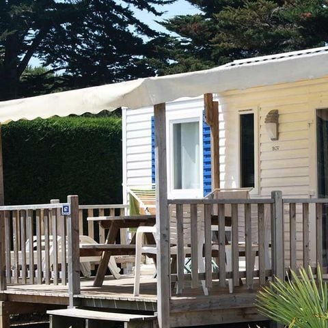 Mobile home 6 persons - Eco 3-room apartment sleeps 4/6 + TV (4 adults and 2 children under 18).