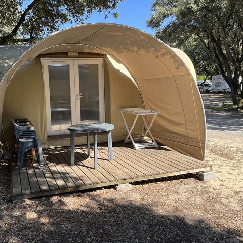 Bungalowtent 4 personen - KOKOSZOET| ONGEWOON