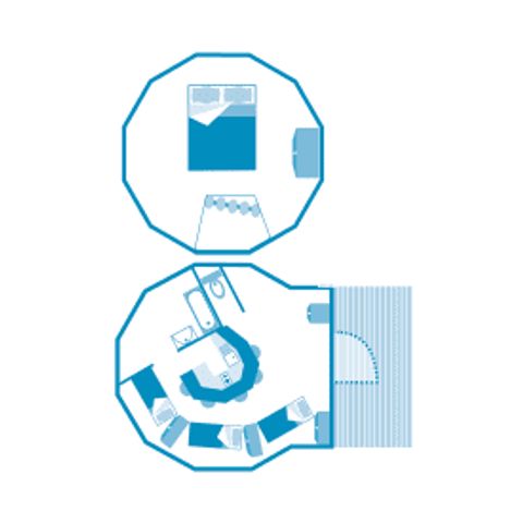 AUßERGEWÖHNLICHE UNTERKUNFT 5 Personen - Lodge Magic Tipi 5p 1ch