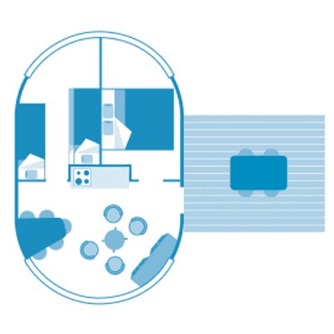 TENTE 5 personnes - Tente Panorama 5p 2ch