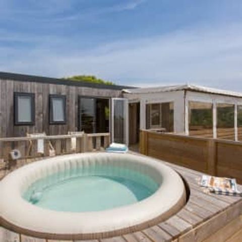 Mobilheim 5 Personen - Cottage 5p 2ch Jacuzzi Premium