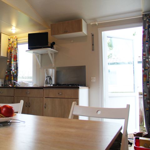 MOBILHOME 4 personnes - Confort, 2 chambres + TV