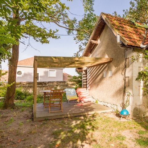 Ferienhaus 3 personen - Aus Stein mit Sanitäranlagen