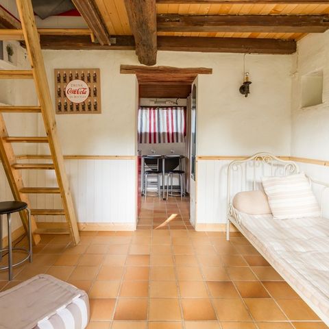 Ferienhaus 3 personen - Aus Stein mit Sanitäranlagen