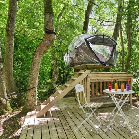 Zelt 2 personen - BULLE-ZELT in den Bäumen (keine Küche, keine Sanitäranlagen)
