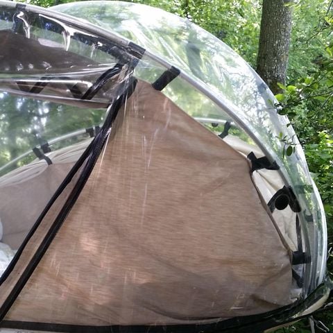 Zelt 2 personen - BULLE-ZELT in den Bäumen (keine Küche, keine Sanitäranlagen)