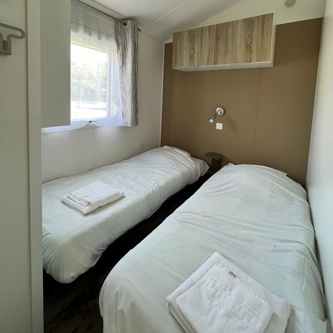 Stacaravan 6 personen - Premium - 31m² - 3 kamers