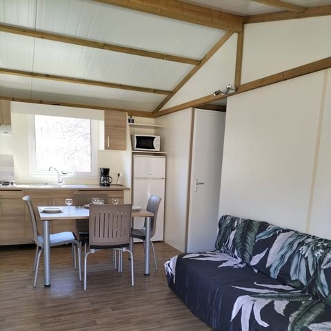 Chalet 6 personnes - Chalet Samoha 32 m2 - 3 chambres - 6 Personnes