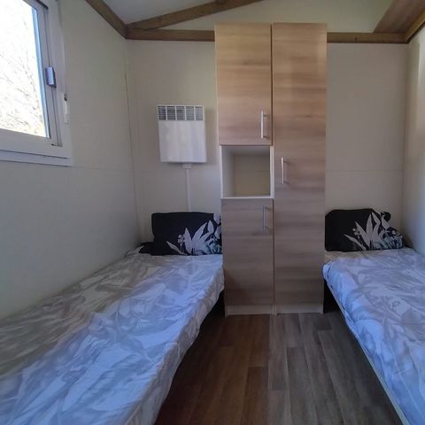 Chalet 6 personen - Chalet met panoramisch uitzicht op het meer 35 M2