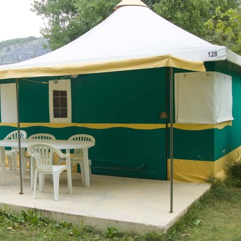 CANVAS BUNGALOW 5 people - TOILEE KIWI TENT 1 to 6 People