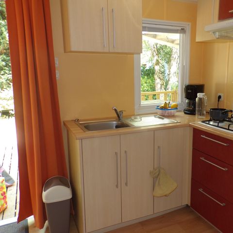 Mobile home 4 persons - WALNUTS