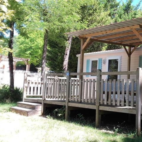 MOBILE HOME 4 people - ACACIAS + TV and Air Conditioning