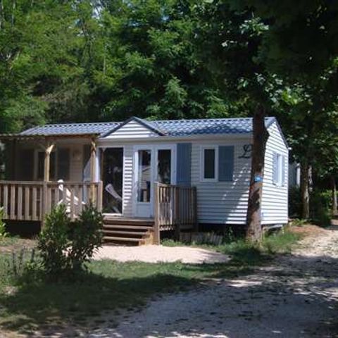 Mobile home 6 persons - Comfort Homes with semi-covered terrace + air conditioning
