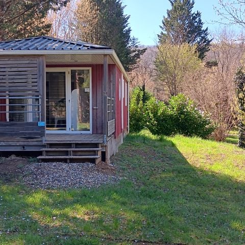 MOBILHOME 6 personnes - Confort Noyers avec terrasse semi-couverte + climatisation