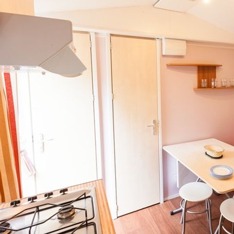 Stacaravan 4 personen - GEZINSKLIM