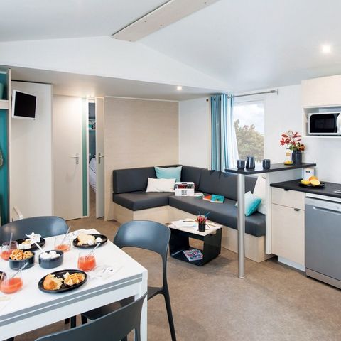 CASA MOBILE 6 persone - Comfort XL | 3 Camere da letto | 6 Persone | Terrazza rialzata | Aria condizionata