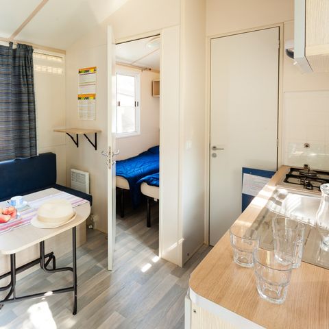 MOBILHOME 6 personnes - Classic | 2 Ch. | 4/6 Pers. | Terrasse simple | Clim.