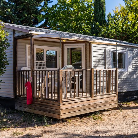 Stacaravan 6 personen - Comfort | 2 slaapkamers | 4/6 pers. | Eenpersoons terras | Airconditioning