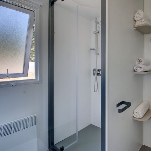 Stacaravan 6 personen - Comfort | 2 slaapkamers | 4/6 pers. | Eenpersoons terras | Airconditioning