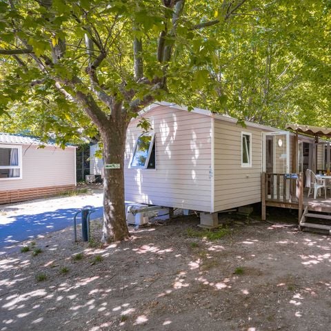 BUNGALOW 6 personnes - Comfort | 2 Ch. | 4/6 Pers. | Terrasse surélevée | Clim.