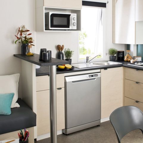 MOBILE HOME 6 people - Mobile-home | Comfort XL | 3 Bedrooms | 6 Pers. | Raised terrace | Air conditioning