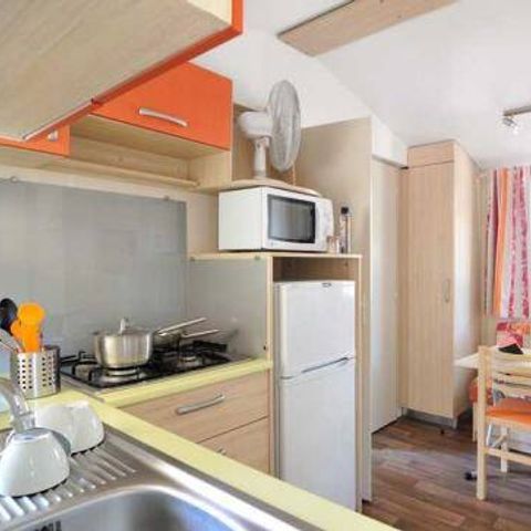 Mobilheim 4 personen - Classic | 2 Zi. | 4 Pers. | Erhöhte Terrasse | Klim.
