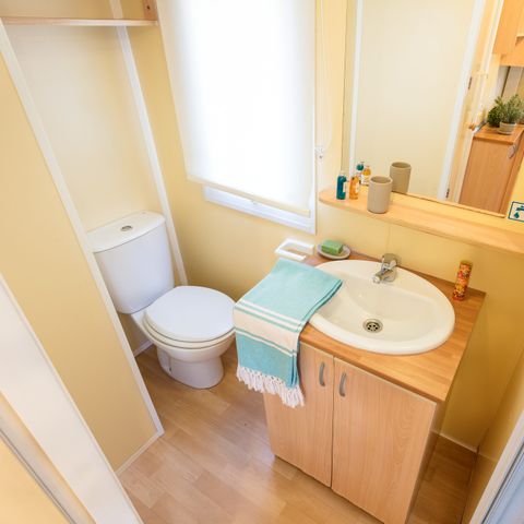Mobilheim 4 personen - Classic | 2 Zi. | 4 Pers. | Erhöhte Terrasse