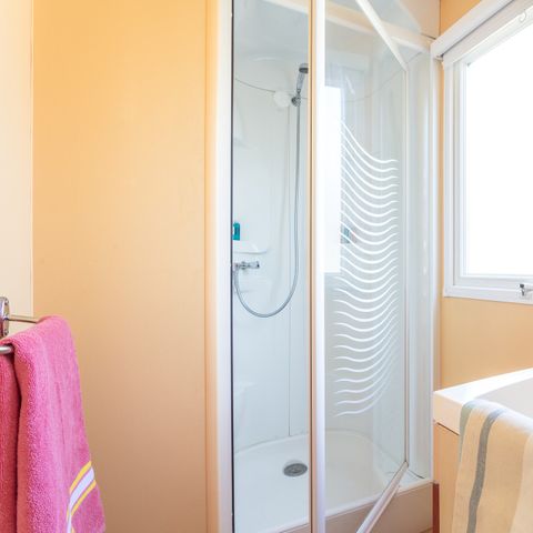 Mobilheim 4 personen - Classic | 2 Zi. | 4 Pers. | Erhöhte Terrasse
