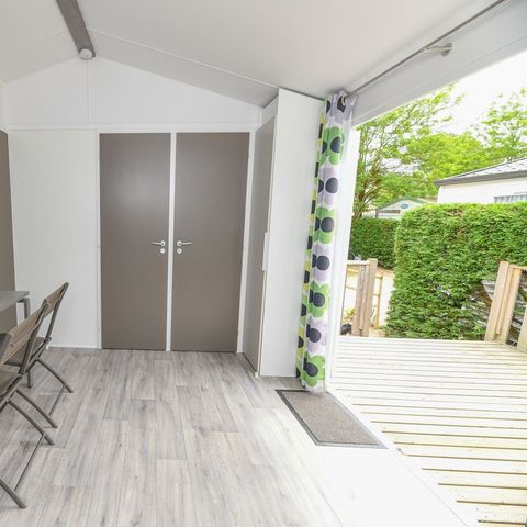 Stacaravan 6 personen - PREMIUM 2 slaapkamers