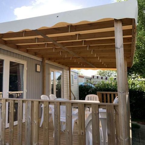 Mobile home 6 persons - 4/6 places 2 bedrooms with television