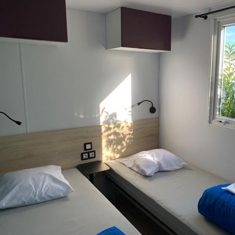 Mobilhome 6 personas - Casa móvil caribeña de 2 dormitorios