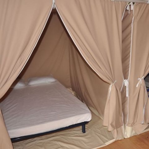 Bungalow de lona 5 personas - 2 dormitorios - Canadá - Sin instalaciones sanitarias