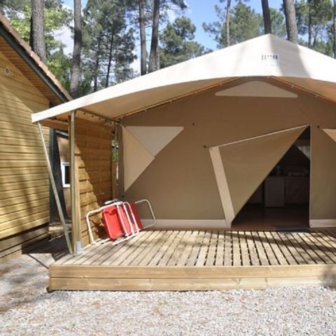 Bungalow toilé 5 personnes - Canada - 2 chambres- - Sans sanitaire