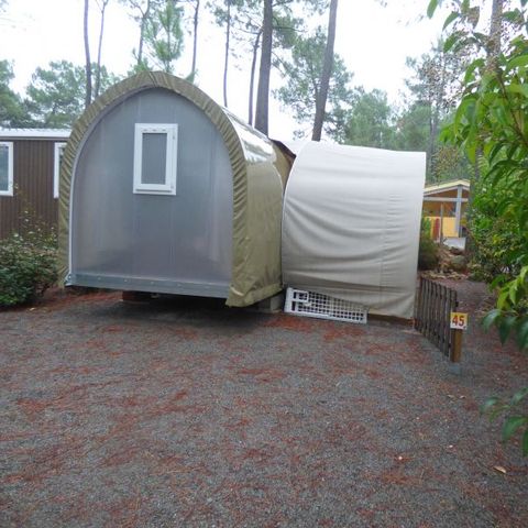 CANVAS AND WOOD TENT 4 people - Lodge COCO SWEET - 2 bedrooms - no sanitary facilities