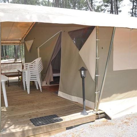 Bungalowzelt 6 personen - Kanada - 3 Schlafzimmer - Ohne Sanitäranlagen