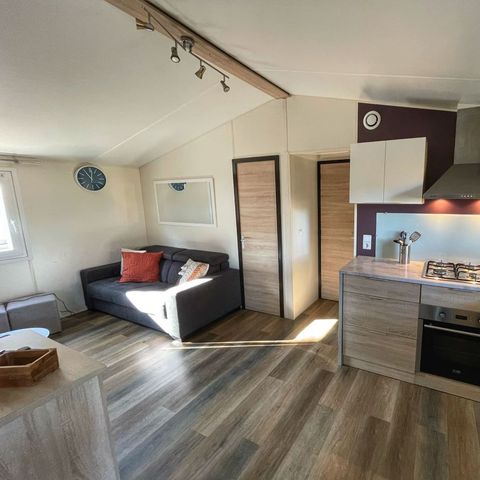 Stacaravan 6 personen - Stacaravan Romarin 4/6 pers. 2 sl.k.