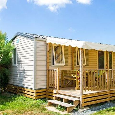 BUNGALOW 6 personnes - Comfort | 3 Ch. | 6 Pers. | Terrasse surélevée | Clim.
