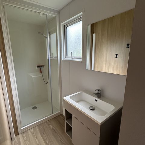 BUNGALOW 6 personnes - Mobil-home | Comfort XL | 3 Ch. | 6 Pers. | Terrasse surélevée | Clim.