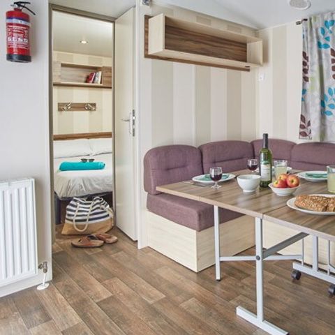 BUNGALOW 6 personnes - Mobil-home | Comfort XL | 2 Ch. | 6 Pers. | Terrasse surélevée | Clim.
