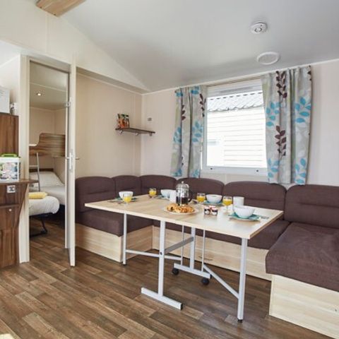 BUNGALOW 6 personnes - Mobil-home | Comfort XL | 2 Ch. | 6 Pers. | Terrasse surélevée | Clim.
