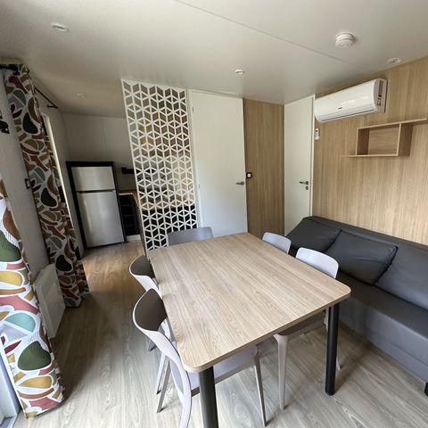 BUNGALOW 6 personnes - Mobil-home | Comfort XL | 3 Ch. | 6 Pers. | Terrasse surélevée | Clim.