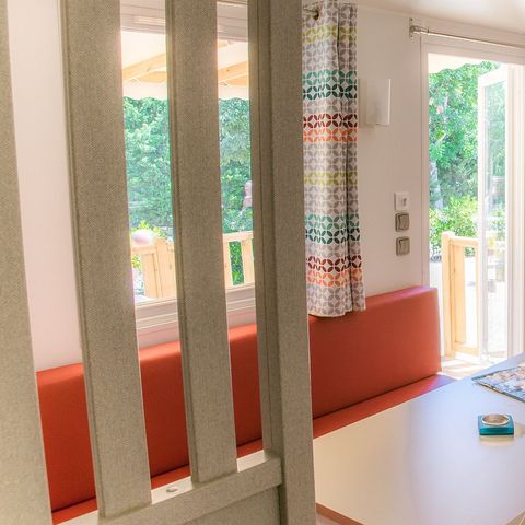 Stacaravan 6 personen - 3 slaapkamers