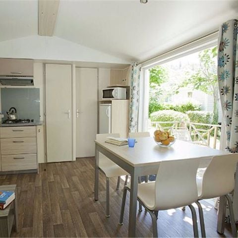 Stacaravan 6 personen - Marjolaine