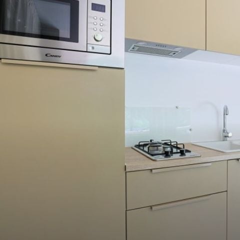 Stacaravan 2 personen - Olive