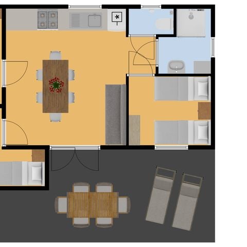 Chalet 6 personen - Munt