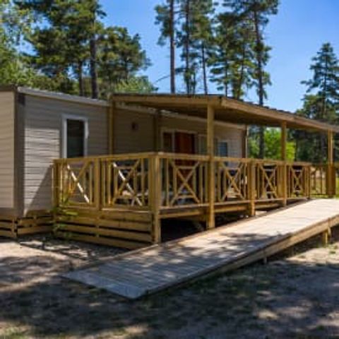 Mobile home 4 persons - accessible to the disabled Estragon